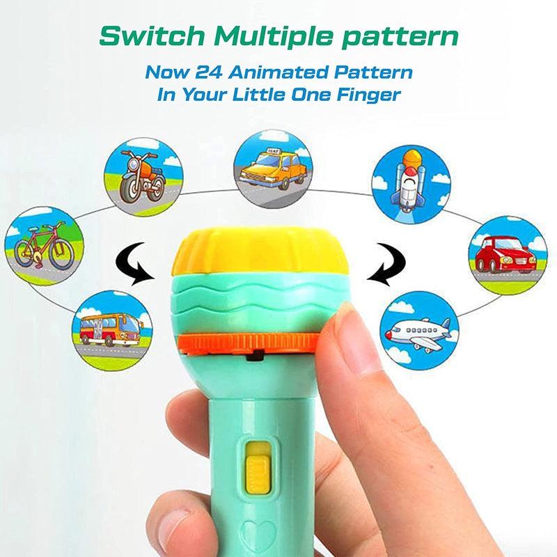 Slide Flashlight Torch Educational toy (Kids)
