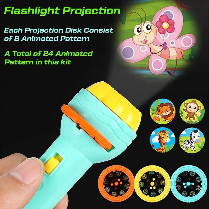 Slide Flashlight Torch Educational toy (Kids)